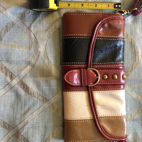 MANGO Stripes Pattern Shoulder Bag - Picture 5 of 7